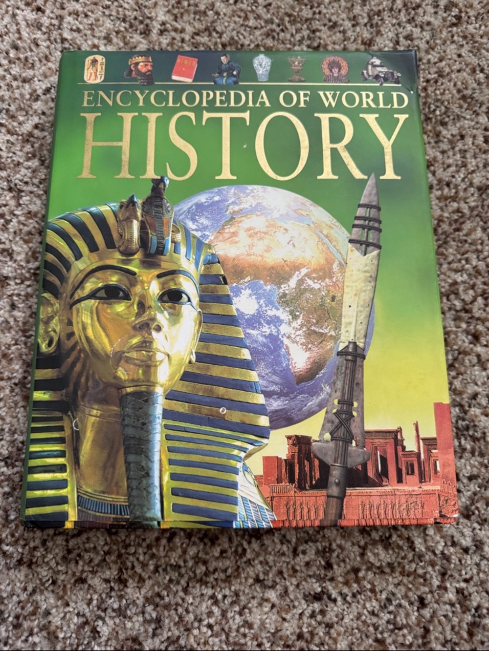 Encyclopedia of World History Hardcover Book children’s reference